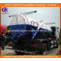 Dongfeng 6 Wheeler 10000L Sewer Cleaning Trucks, 8000L Fecal Saugwagen